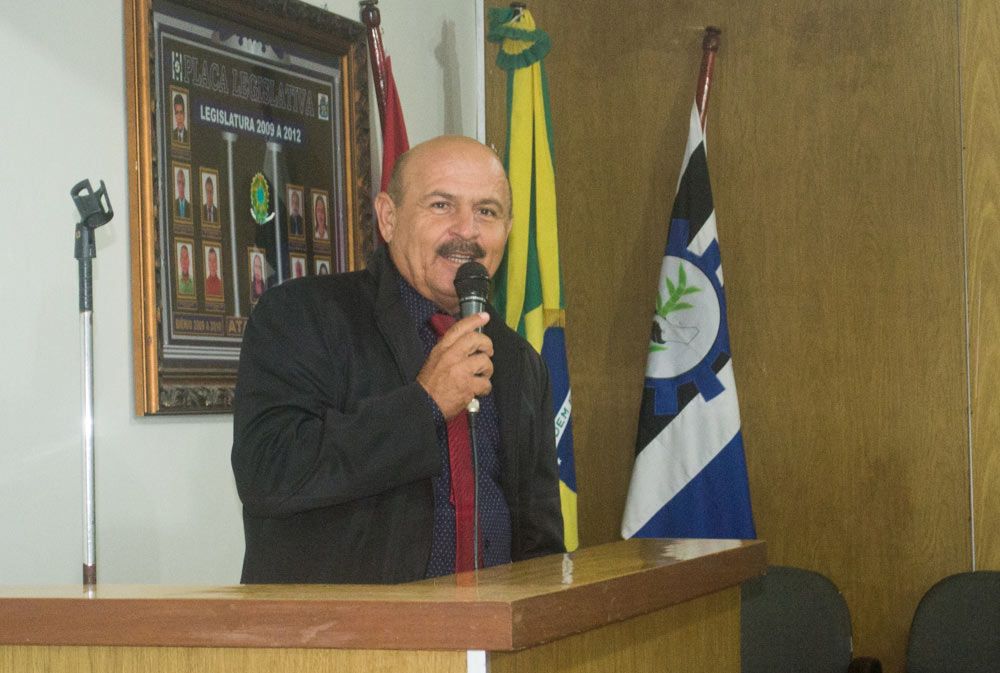 Vereador Marivaldo Souza est&aacute; em seusegundo mandato no Legislativo Municipal.