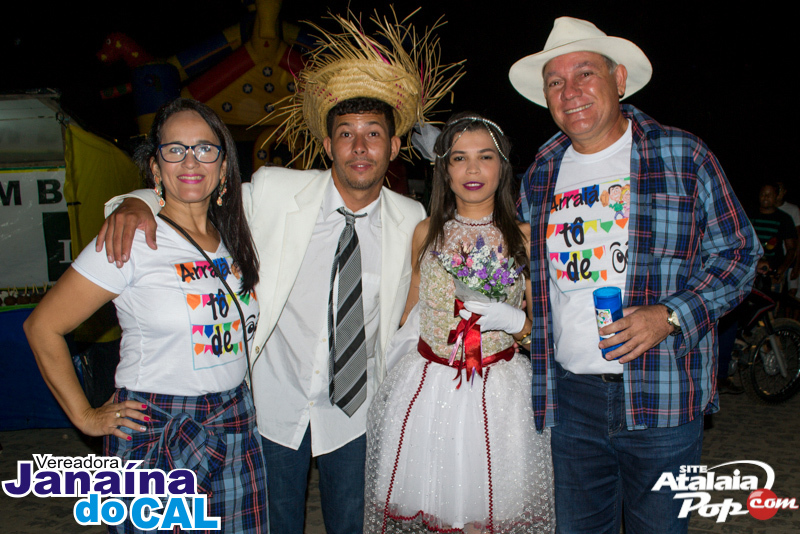 Arraiá Tô de Olho - Distrito Branca - Org. Vereadora Janaína do Cal