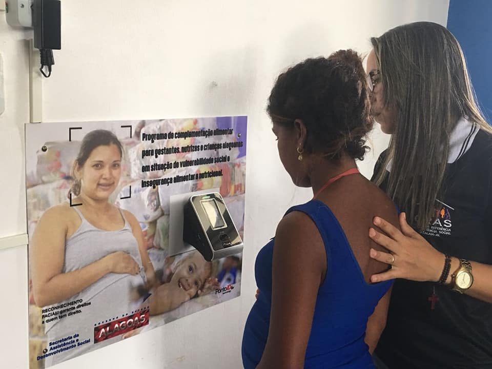 Cadastramento do reconhecimento facial