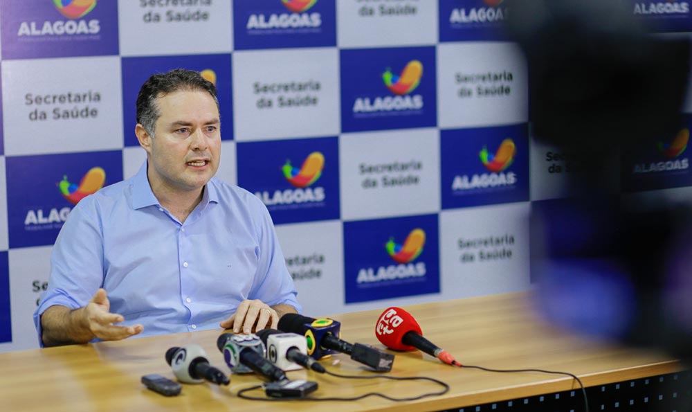 Governador Renan Filho.