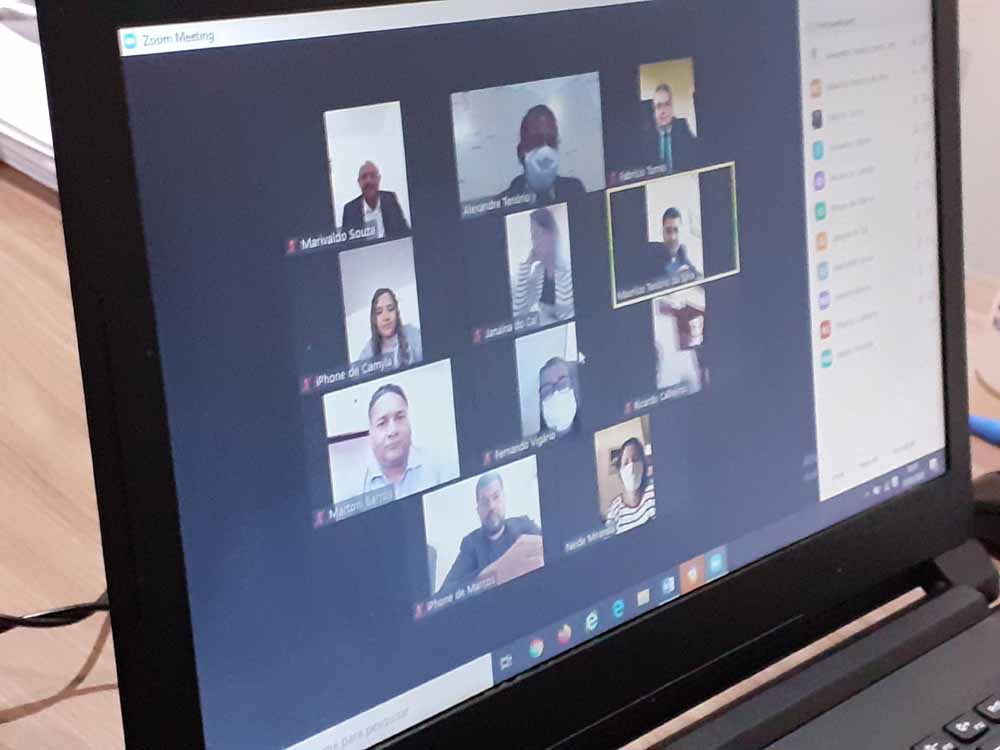 Primeira sessão virtual da história de Atalaia.