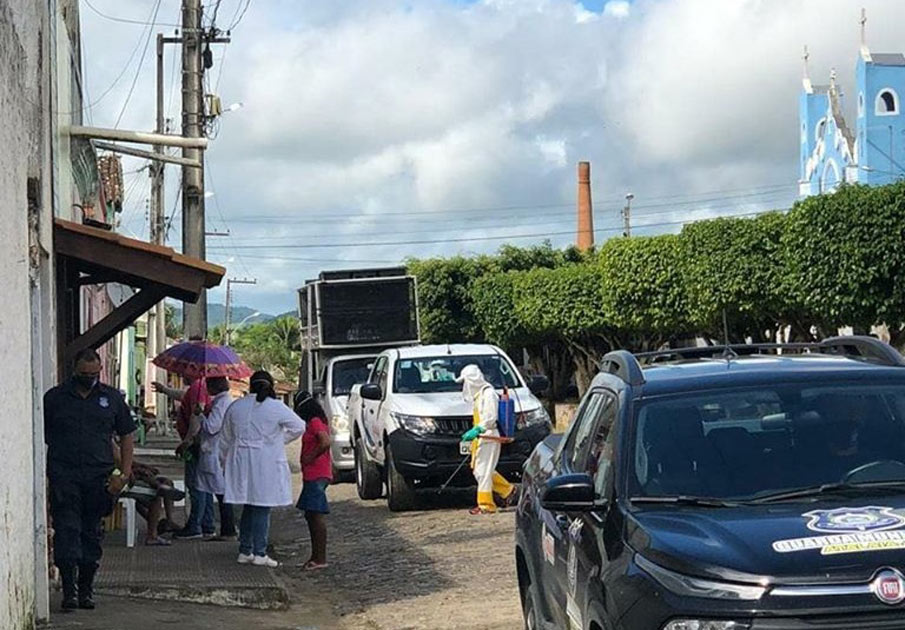 Ação no Povoado Porangaba.