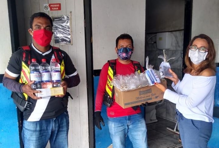 Secretária de Saúde esteve pessoalmente realizando essa ação na sede dos Mototaxistas.