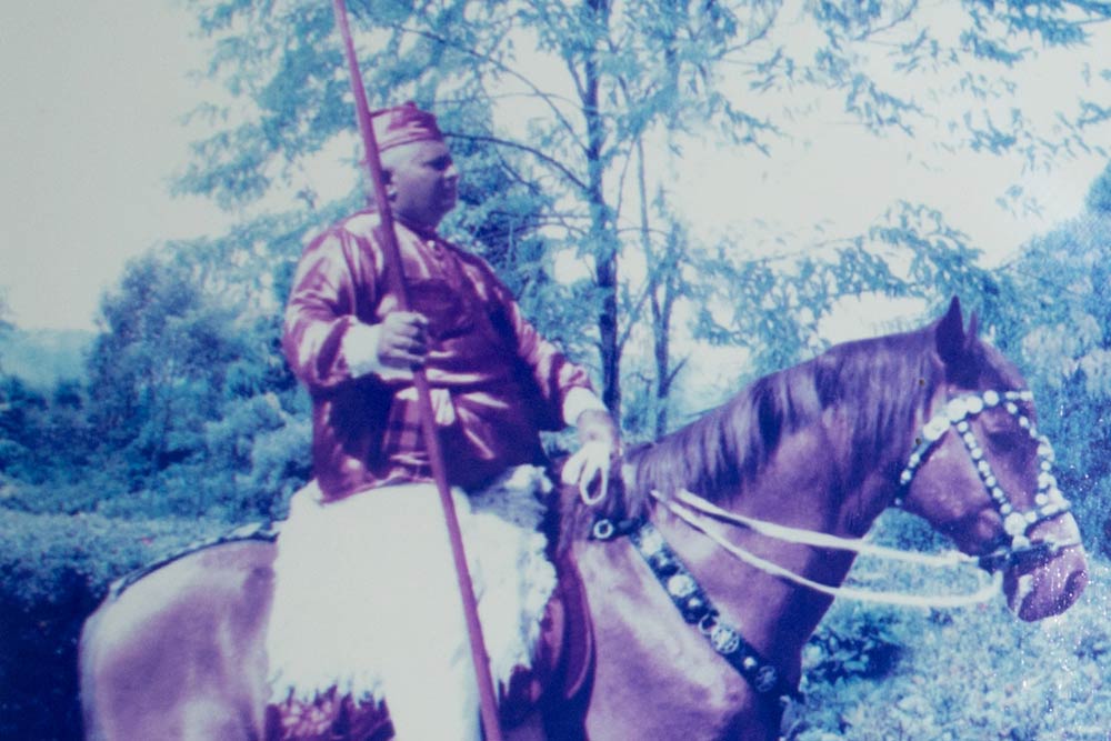 Major Moço, grande nome da Cavalhada em Alagoas.