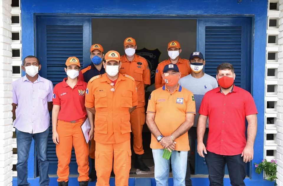 Visita técnica ao atual prédio da Guarda Municipal de Atalaia.