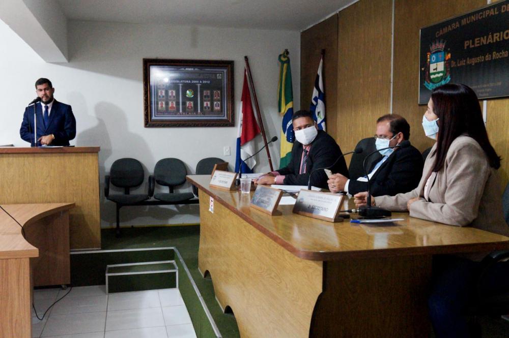 Retorno das sessões presenciais no Plenário da Câmara.