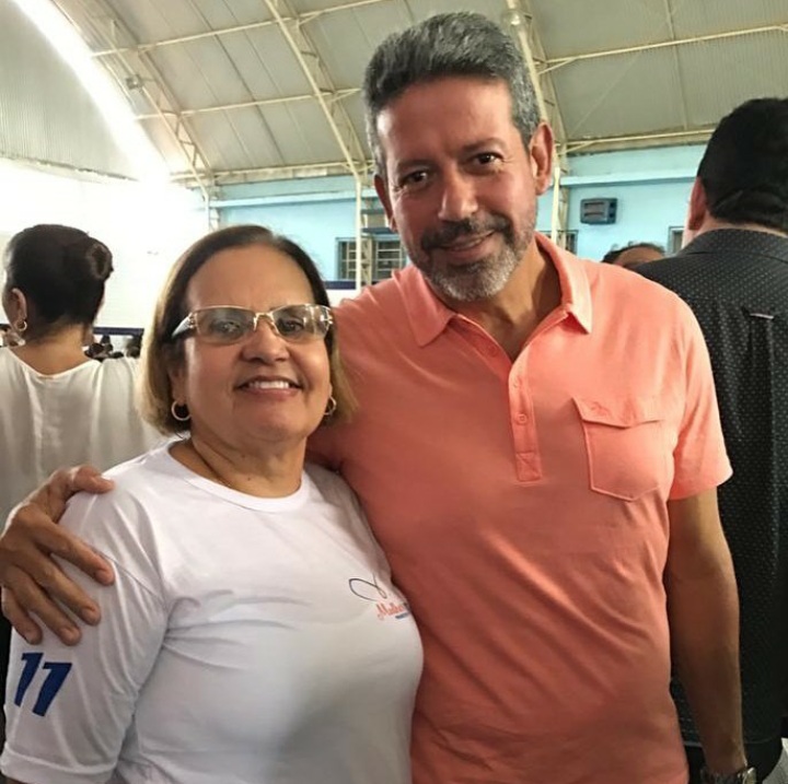 Maria da Comesa e Arthur Lira.