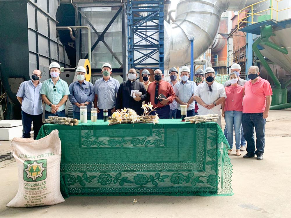 Celebração ecumênica marca o inicio da moagem da safra 2020/2021. 