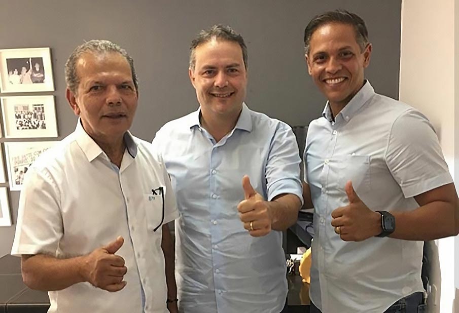 Chico Vigário, Renan Filho e Júnior Vigário.