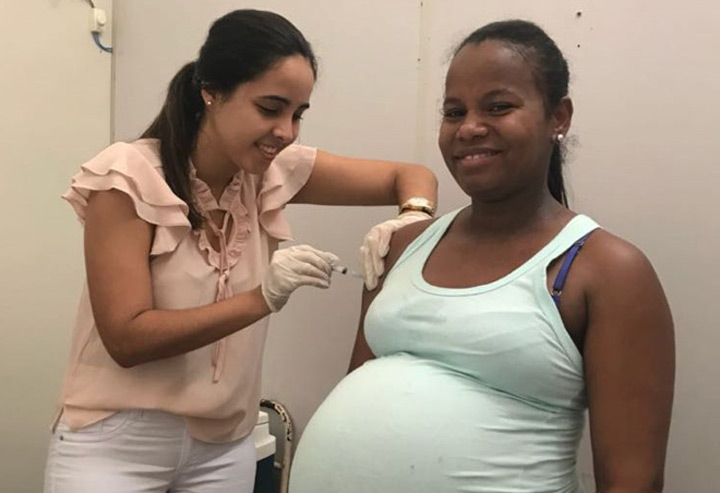 Campanha de vacinação contra a gripe