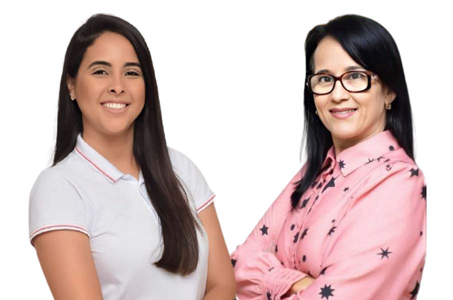 Lays Melo e Janaína do Cal.