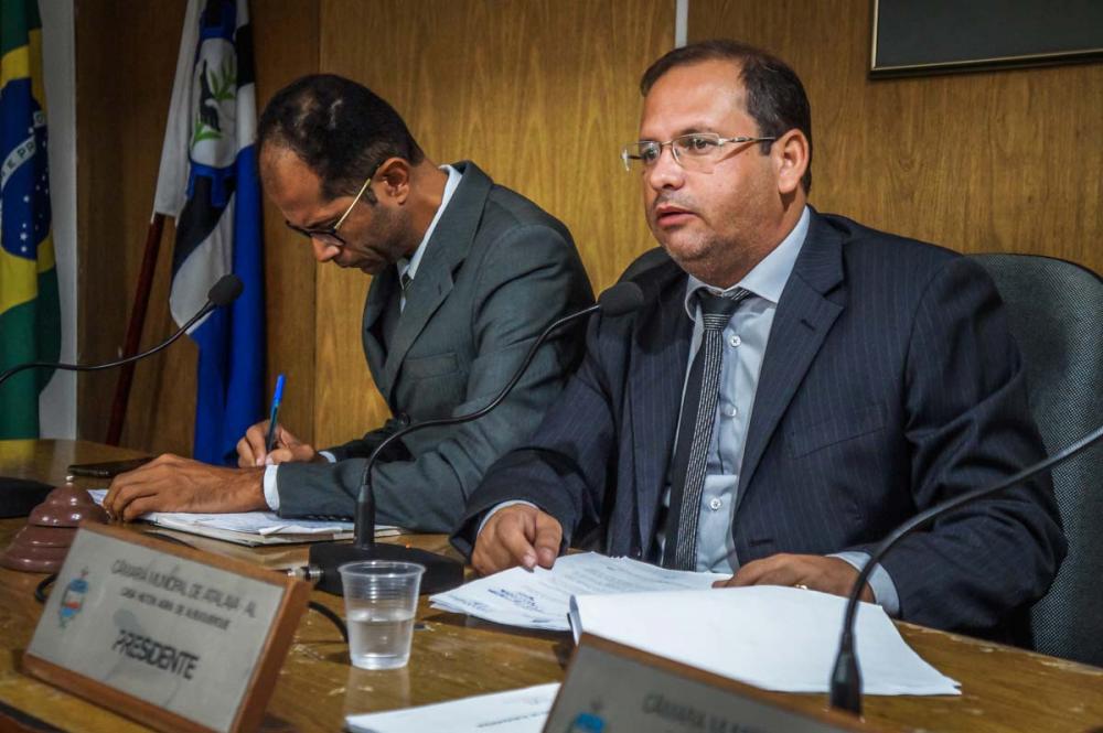 Vereador Alexandre Tenório, presidente da Câmara Municipal de Atalaia.