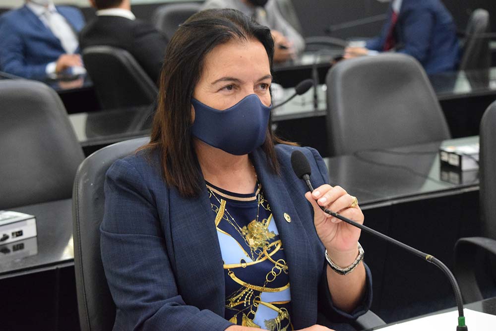 Deputada Fátima Canuto. Foto: ALE Alagoas