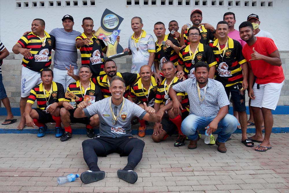 Sport Santo Antônio é bicampeão do Atalaiense de Futebol Master.