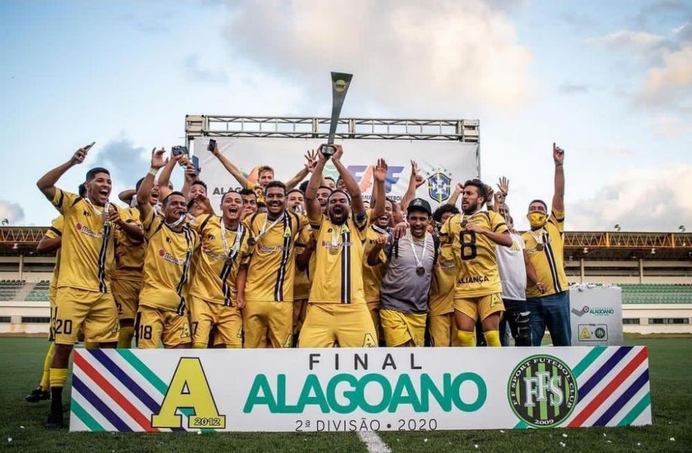Desportivo Aliança é o atual campeão da 2ª Divisão do Alagoano. Crédito: Célio Júnior.