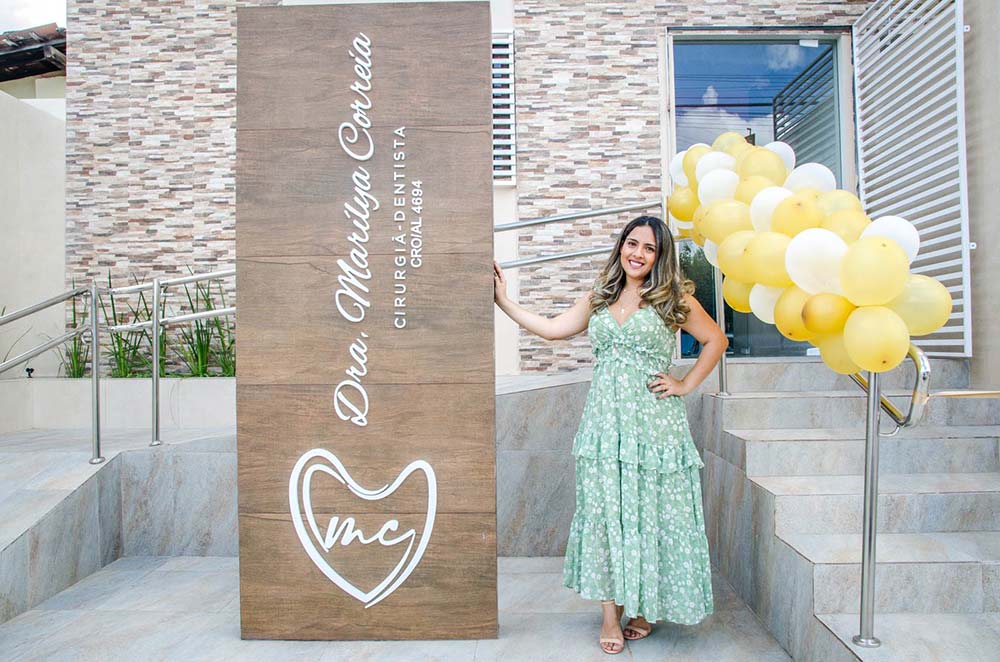 Dra. Marílya Correia inaugura seu consultório odontológico em Atalaia.