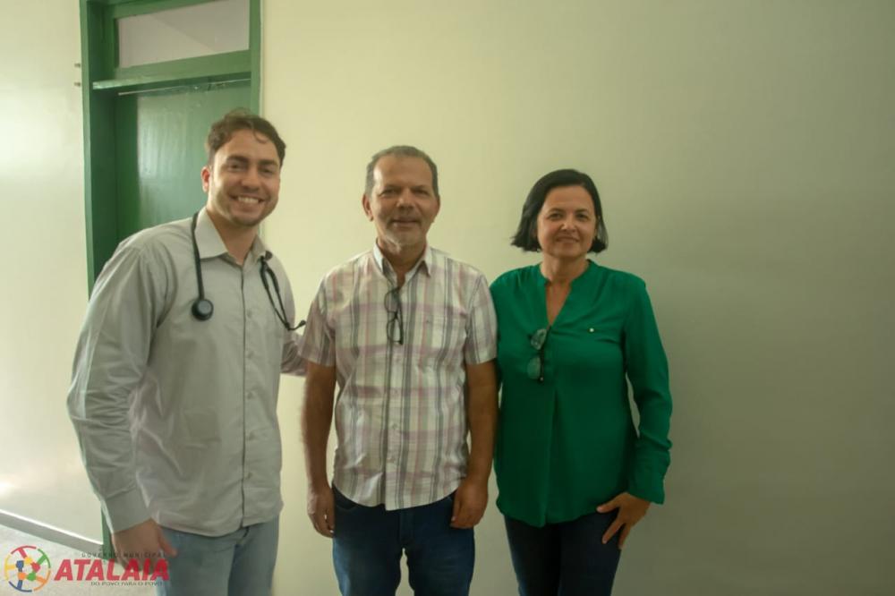 Prefeito em visita ao Hospital João Lyra Filho