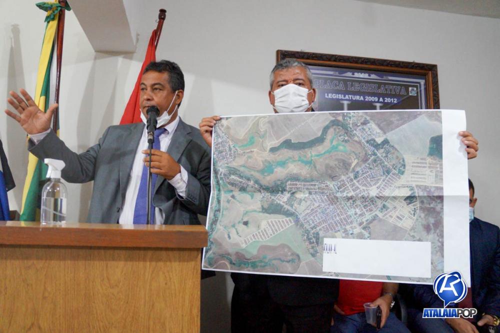 Vereadores apresentam o projeto Cidade Linda em Atalaia.