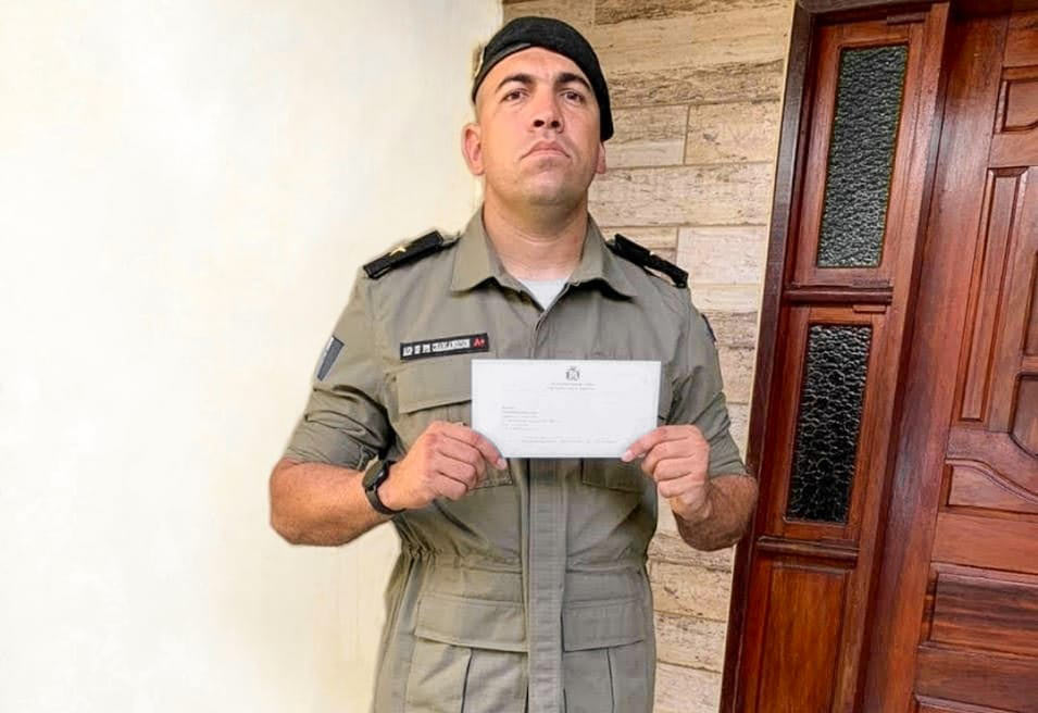 Tenente Tenente Charlandison, da 4ª Cia Independente no município de Atalaia. 