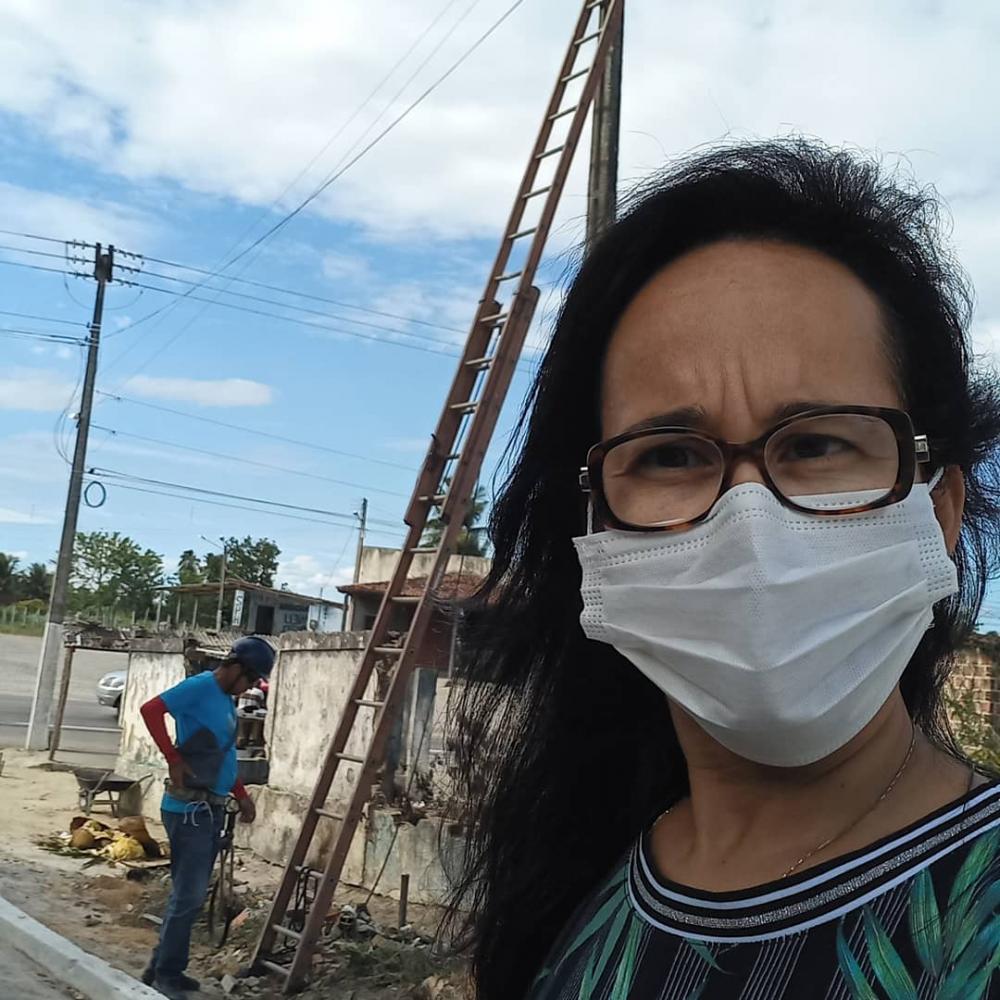 Prefeitura iniciou os serviços de reparos na iluminação pública do Distrito Branca.