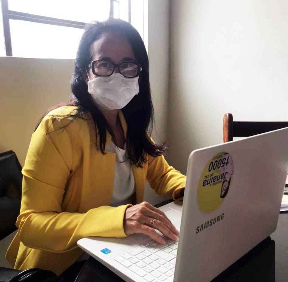 Vereadora Janaína do Cal.