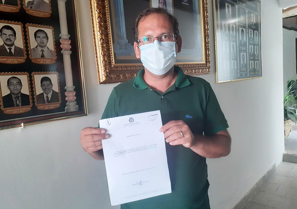 Vereador Alexandre Tenório apresentou a Indicação durante a sessão ordinária desta terça-feira (23).