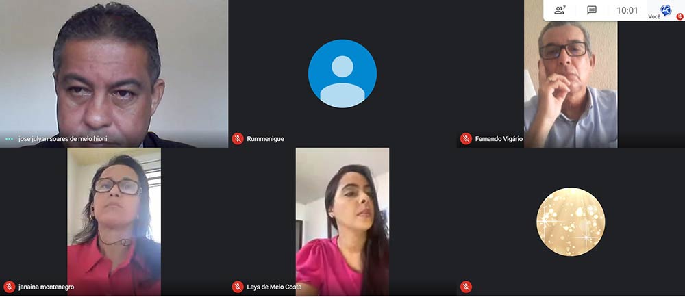 Sessão da Câmara voltou a ser presidida pelo presidente Cicinho Melo, após se recuperar da covid-19.