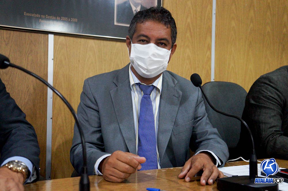 Vereador Cicinho Melo, presidente da Câmara Municipal de Atalaia.