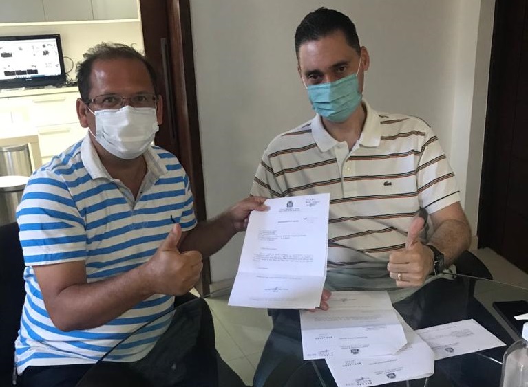 Vereador Alexandre Tenório se reuniu com o superintendente da CODEVASF, Joãozinho Pereira. 