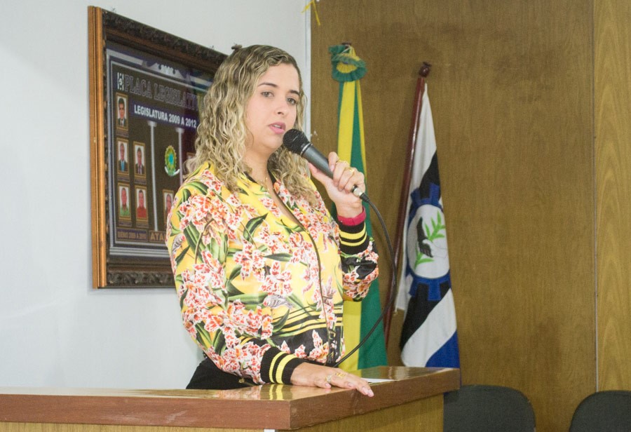 Vereadora Camyla Brasil.