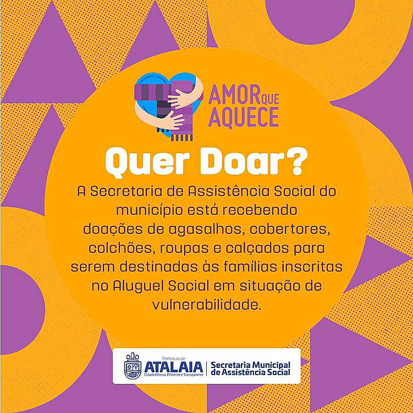 Campanha AMOR QUE AQUECE.