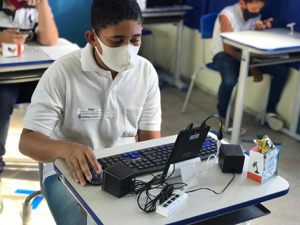 Alunos da rede municipal de Atalaia participam da Olimpíada Brasileira de Astronomia.