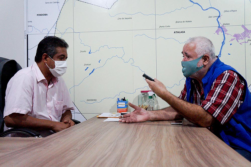 Vereador Cicinho Melo (PSC) participou de uma entrevista exclusiva com o radialista Adaias Ferraz.