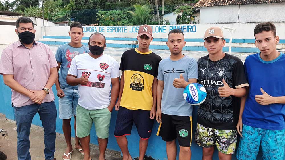 Vereador Marcos Rebollo esteve nesta quinta-feira no Distrito Ouricuri.