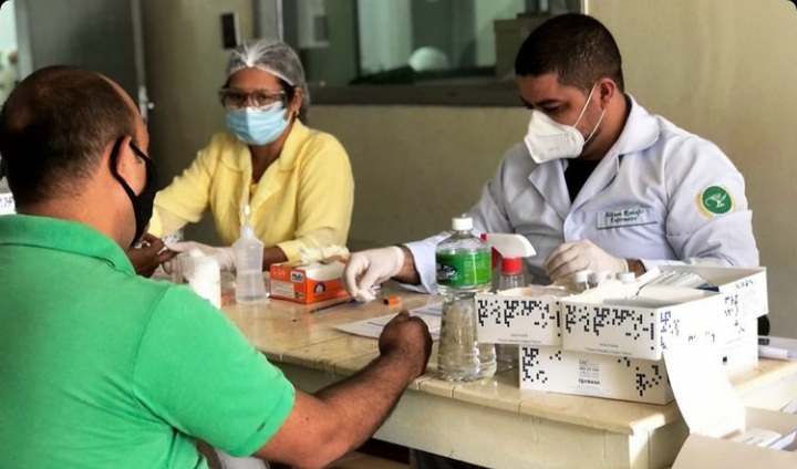 Ação voltando aos funcionários da Copervales Agroindustrial. Foto: Divulgação