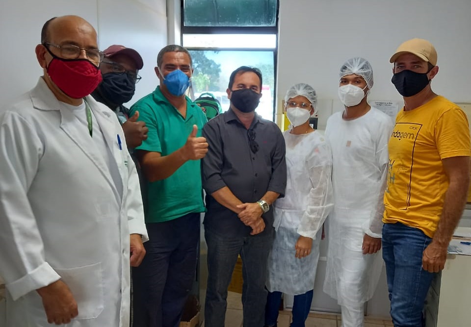 Vereador acompanha ações de Saúde na Copervales.