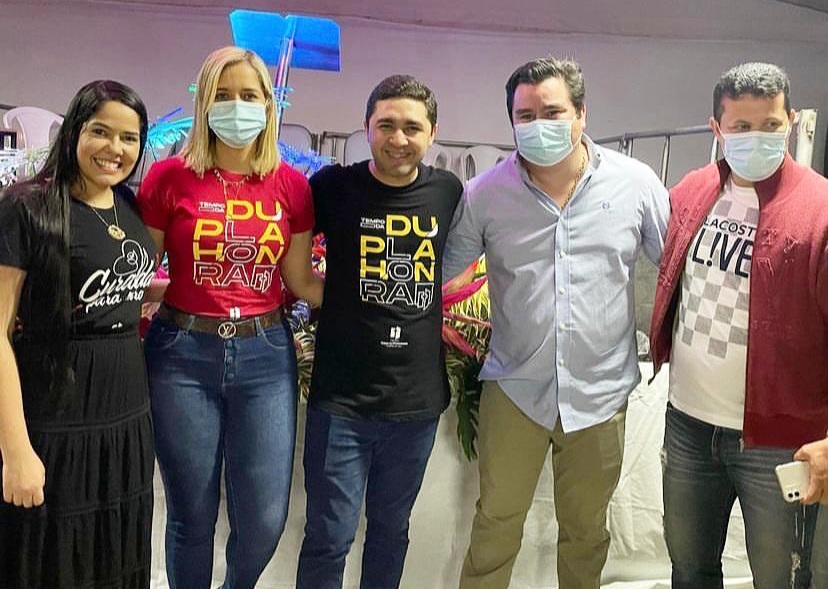 Vereador esteve presente ao 3º dia da campanha.