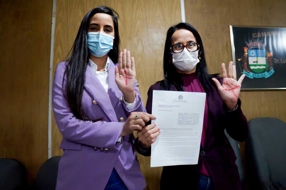 Vereadoras Lays Melo e Janaína do Cal.