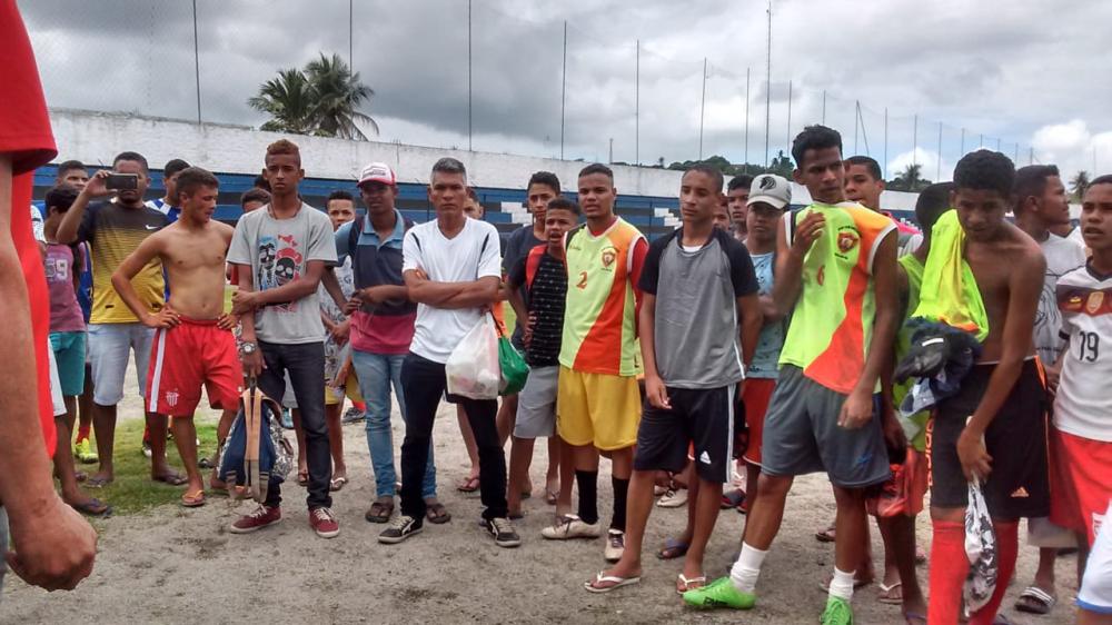 Peneira do Sport Recife em Atalaia.