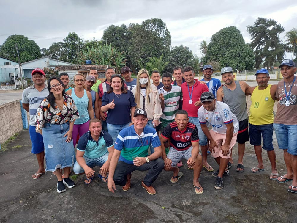 I Copa dos Pais do Distrito Branca, foi organizada pela vereadora Janaína do Cal.