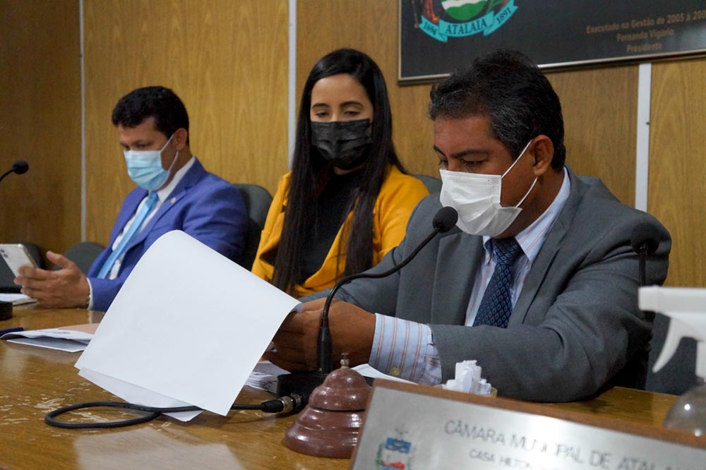 Presidência do vereador Cicinho Melo (PSC).