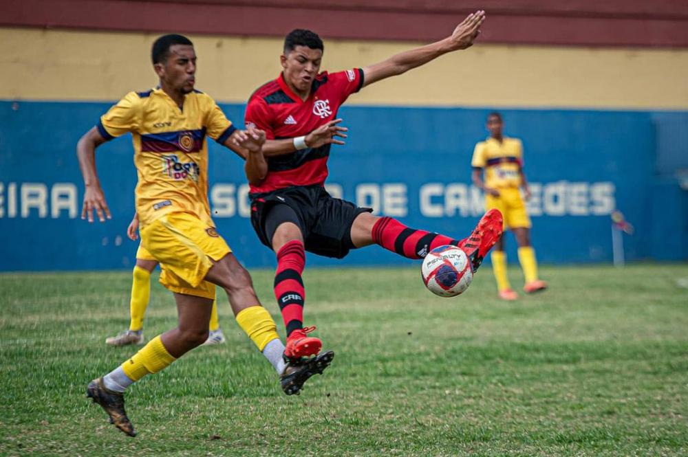 Riquelmy em ação pelo Flamengo. Foto: Paula Reis.