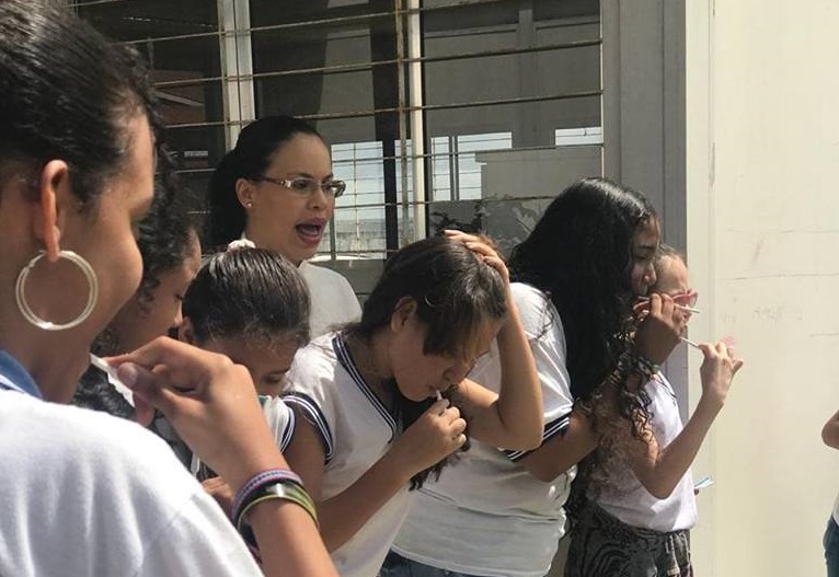 Ação de Saúde Bucal nas escolas da rede municipal de Atalaia