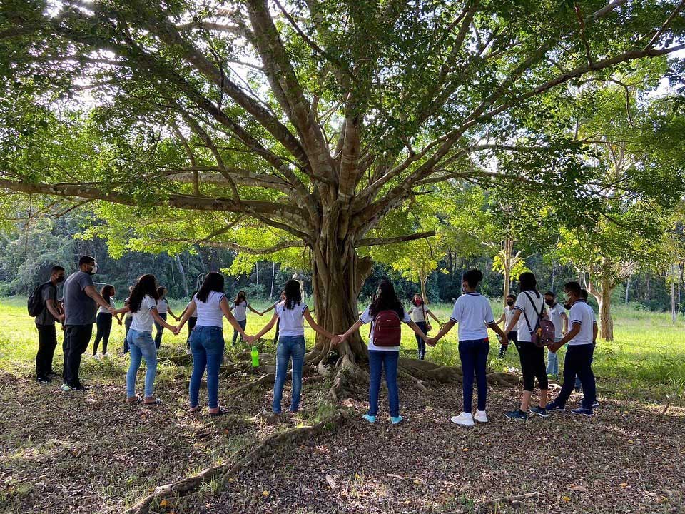 Alunos da Escola Municipal Dr. João Carlos visitaram o BPA, localizado em Satuba.