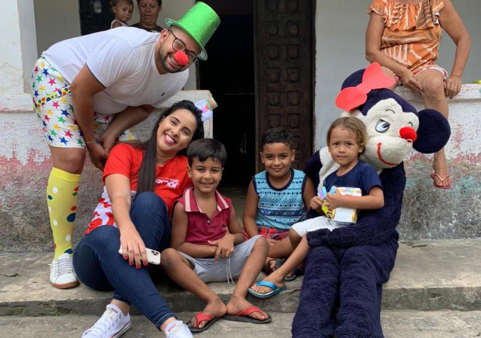 Ação Solidária do Dia das Crianças promovida pelo Projeto Mais Amor.