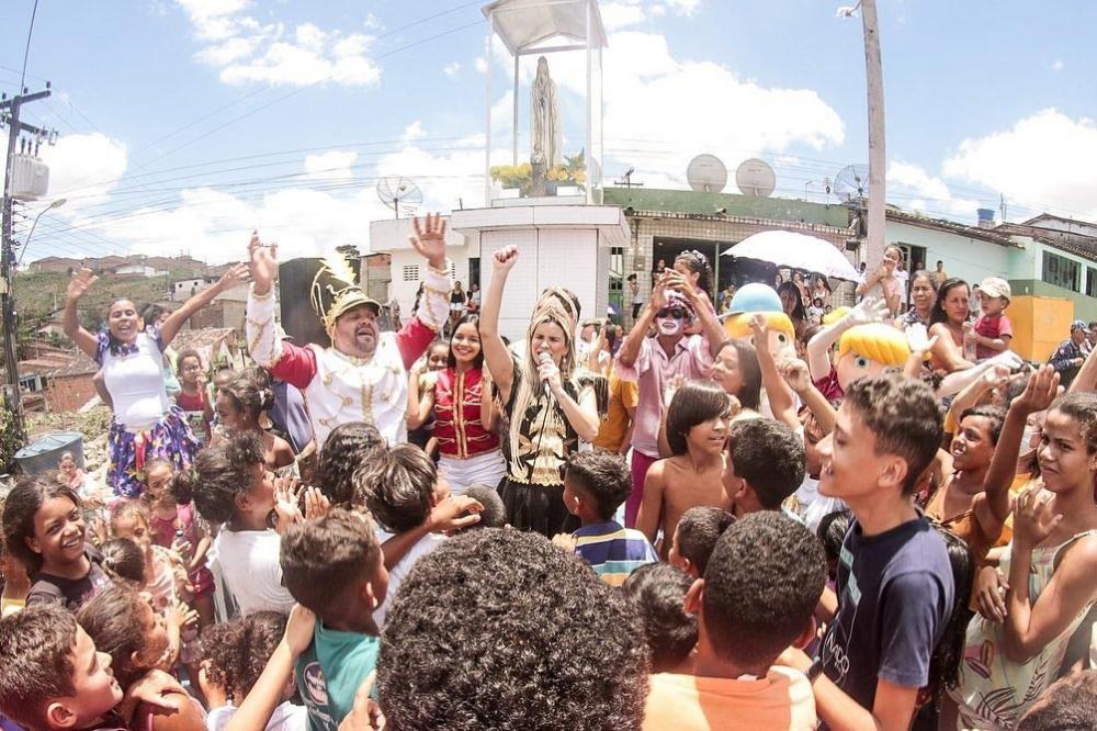 Festa das Crianças promovida pela Prefeitura Municipal de Atalaia.