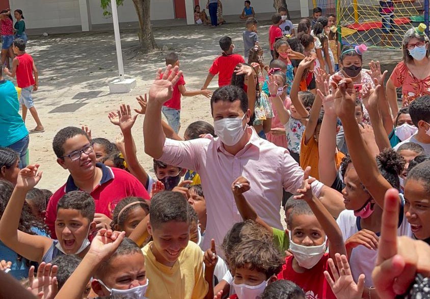 Festa contou com a presença do vereador Anderson Medeiros.