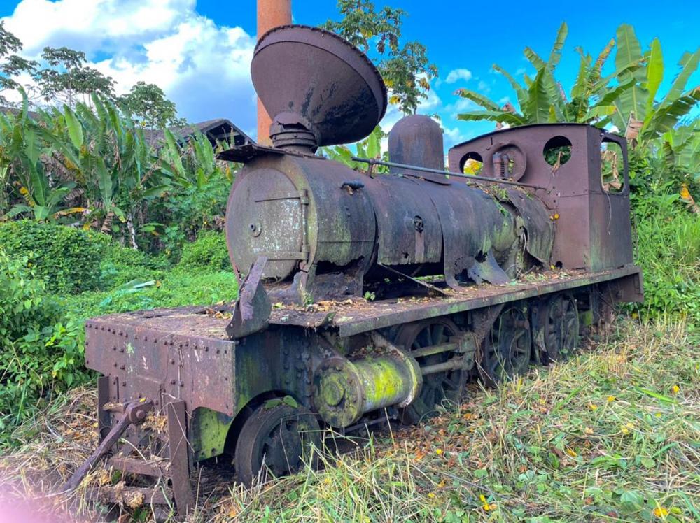 Maria Fumaça da antiga Usina Brasileiro.