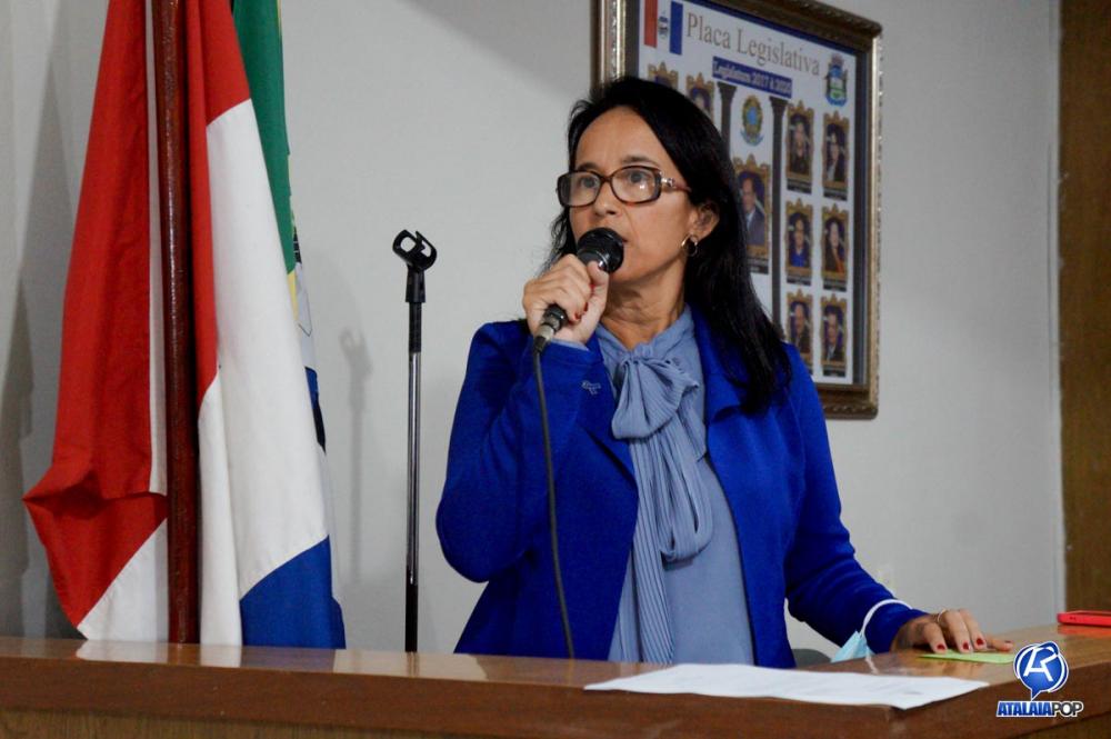 Vereadora Janaína do Cal (MDB).