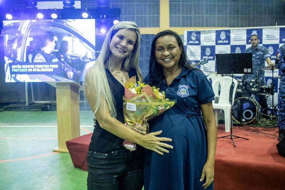 Prefeita Ceci Rocha participa do 1º Encontro da GCM Atalaia.